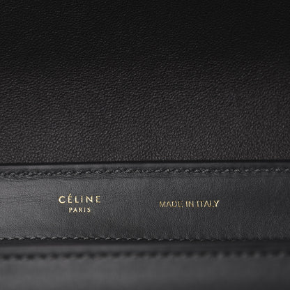 Celine Smooth Calfskin Medium Tri-Color Trapeze Pistachio 5 of 14