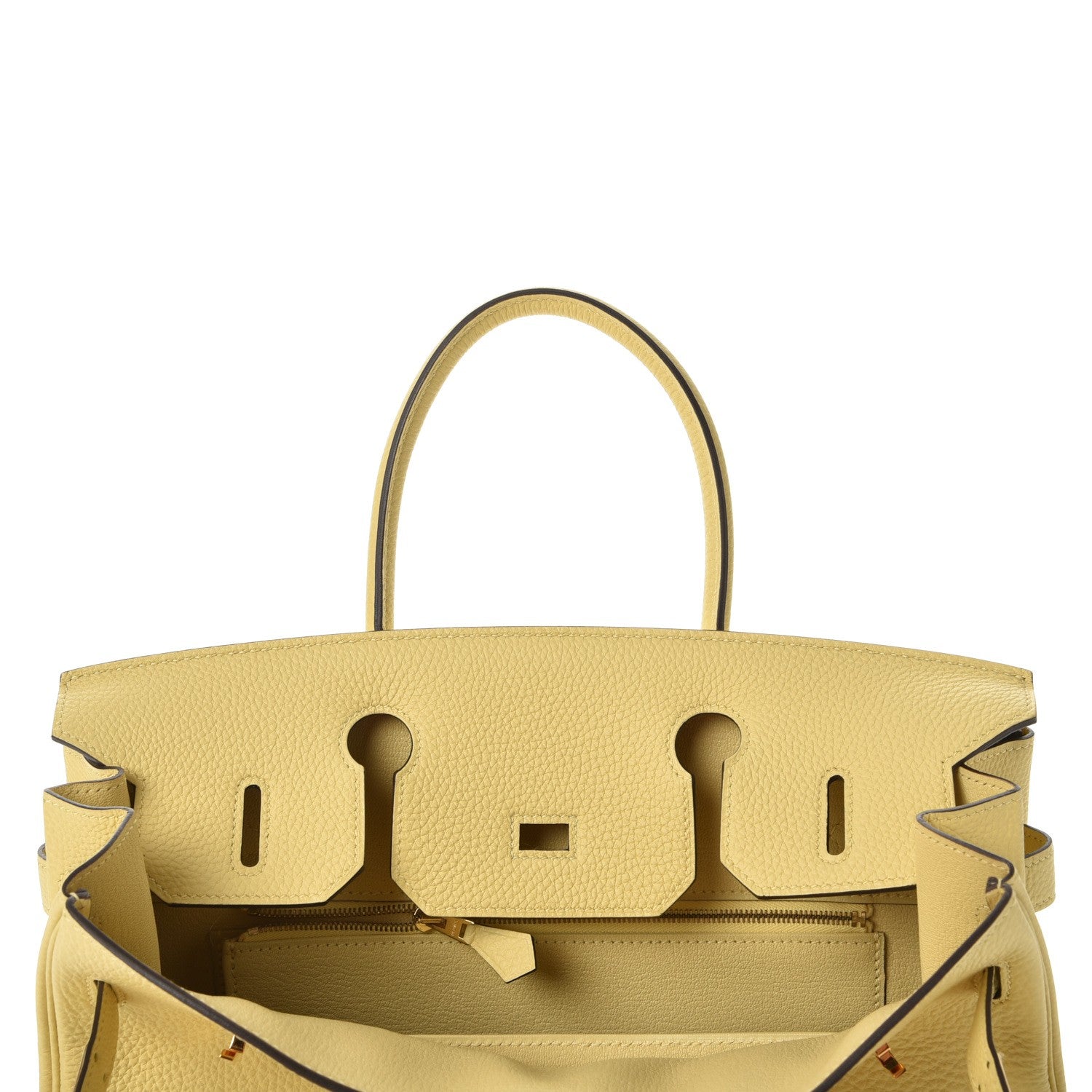 Hermes Togo Birkin 30 Jaune Poussin 9 of 36