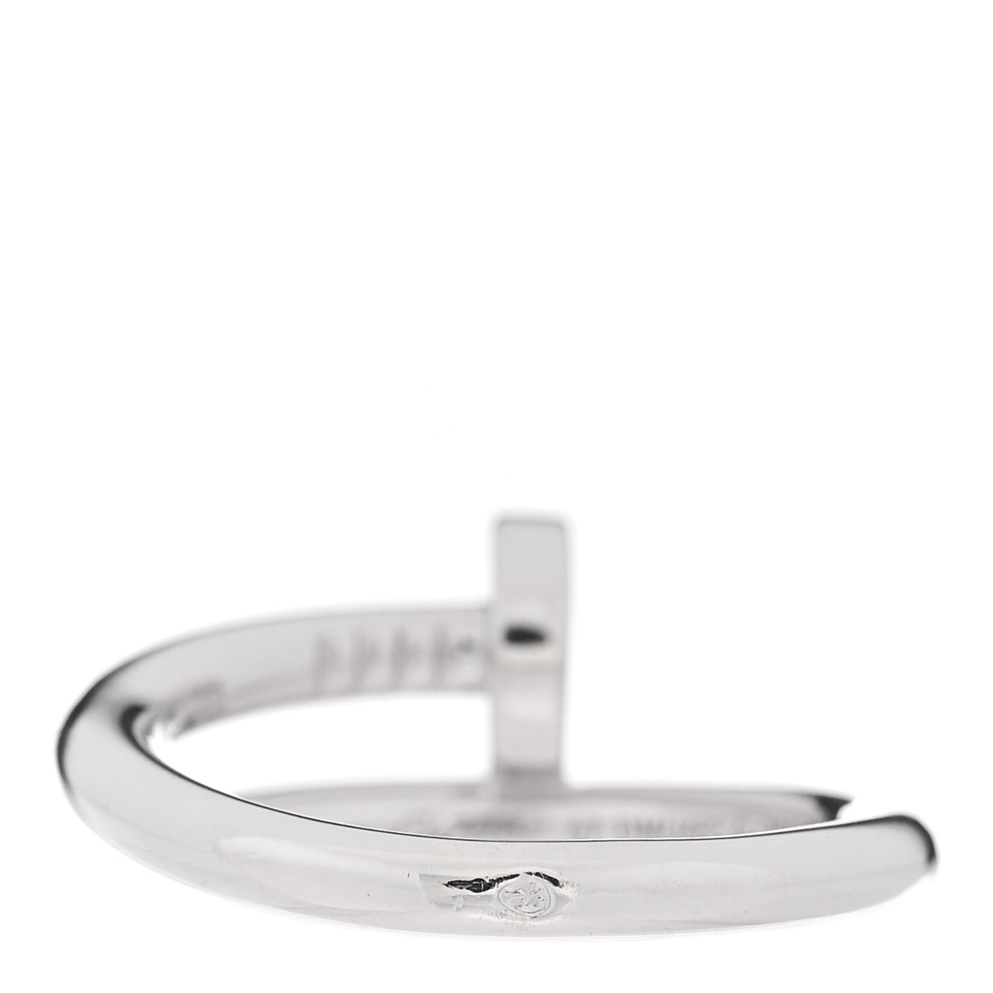 18K White Gold Juste Un Clou Ring 57 8