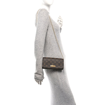 Louis Vuitton Monogram Lily Wallet On Chain 2 of 11