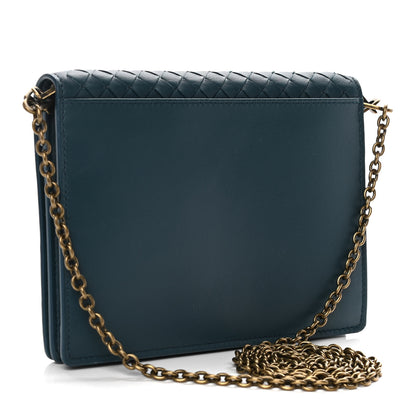 Bottega Veneta Nappa Intrecciato Chain Wallet Brighton 4 of 15
