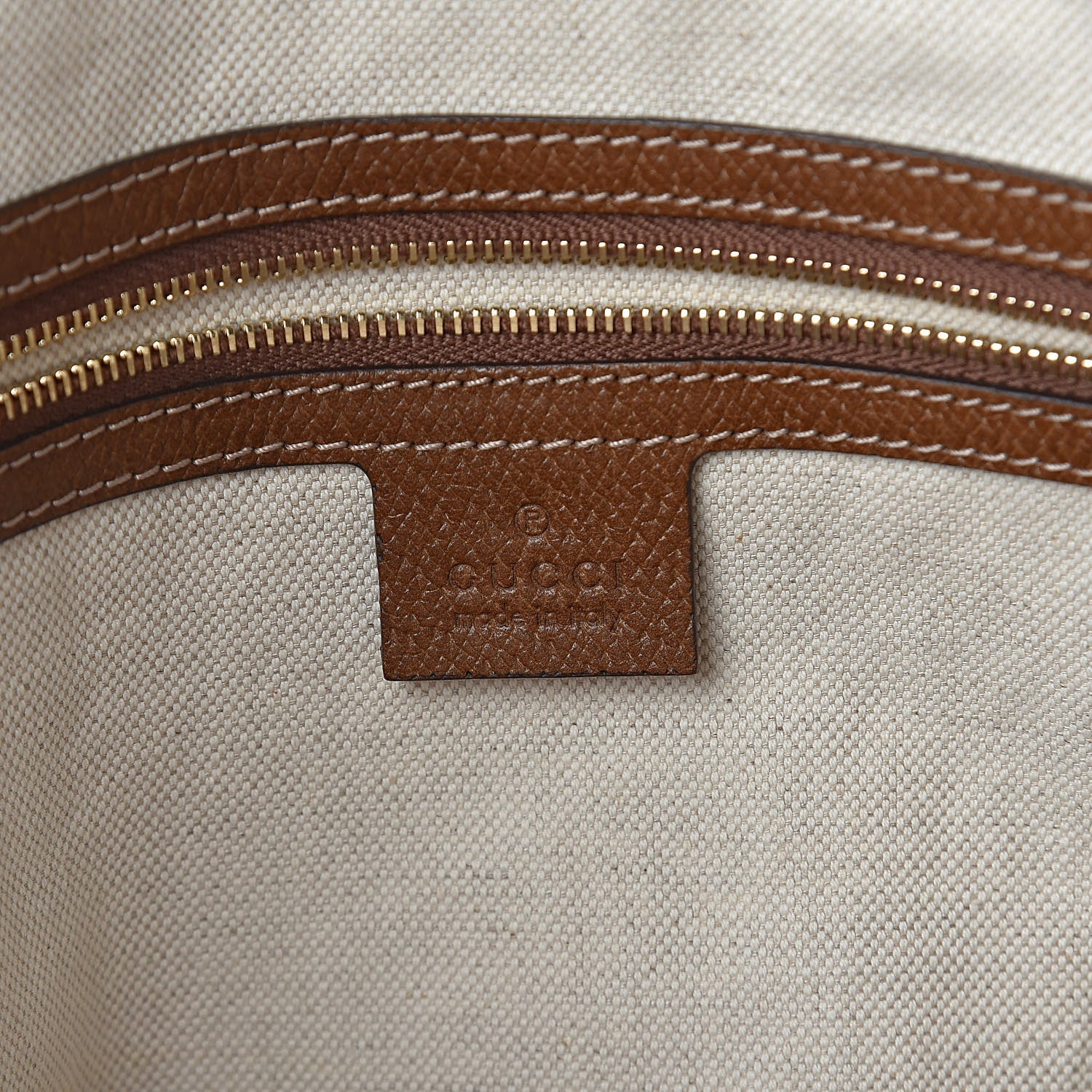 Gucci Monogram Medium Bree Shoulder Bag Beige Tabacco 6 of 10