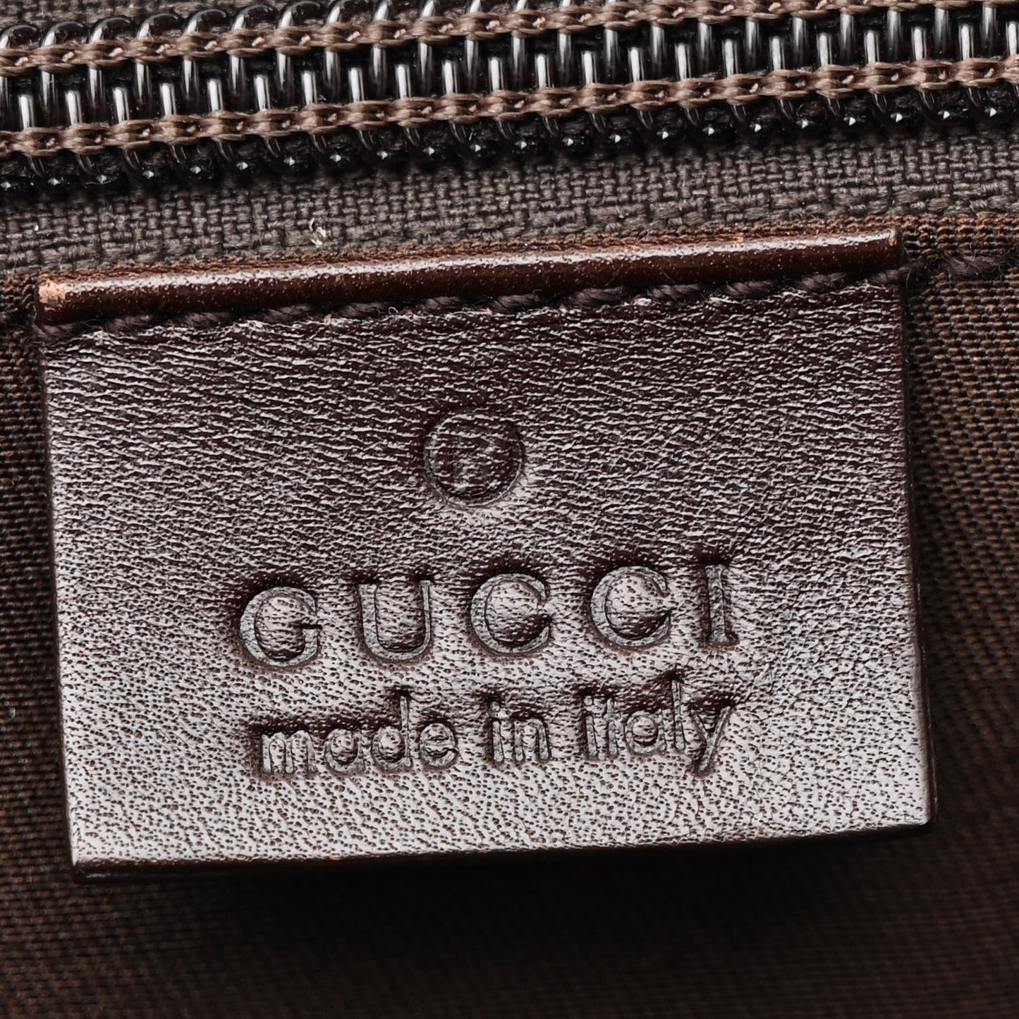 Monogram Waist Belt Bag Dark Brown
