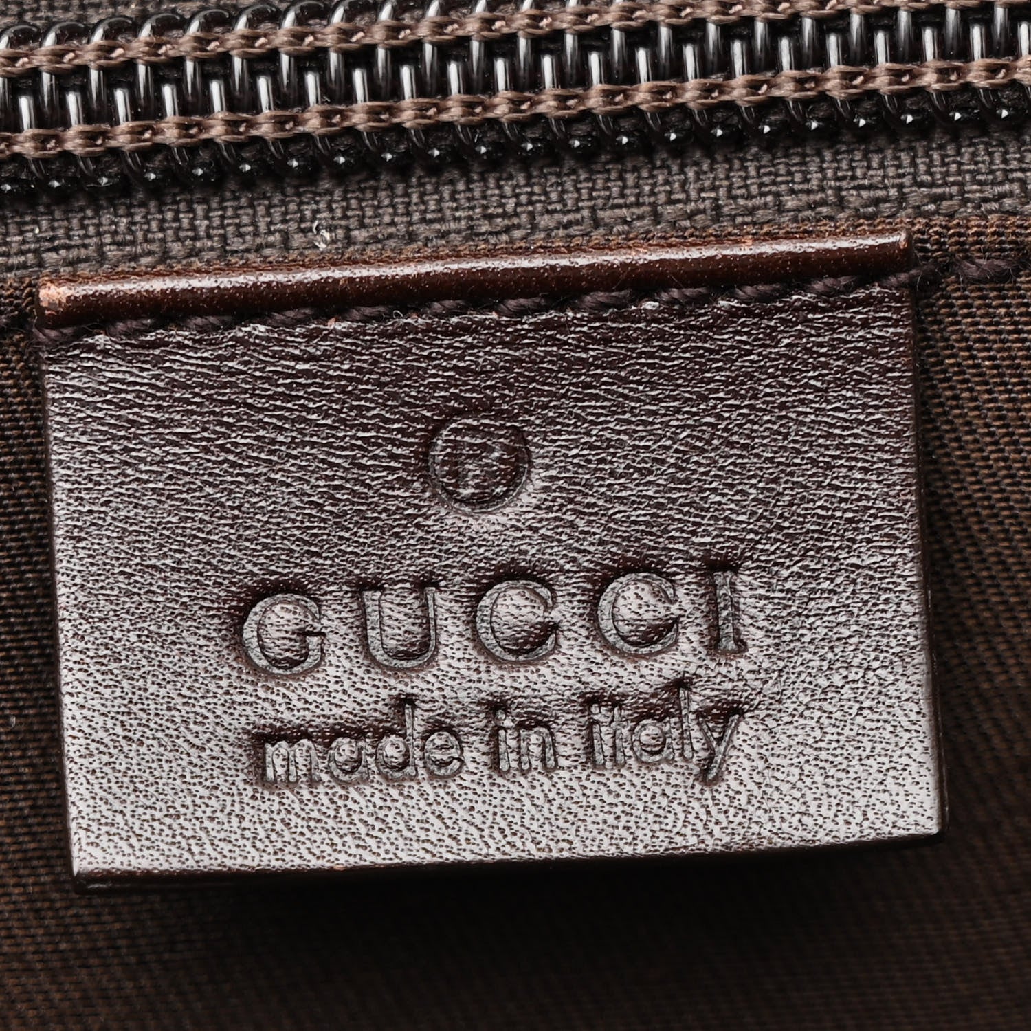 Gucci Monogram Waist Belt Bag Dark Brown 6 of 12