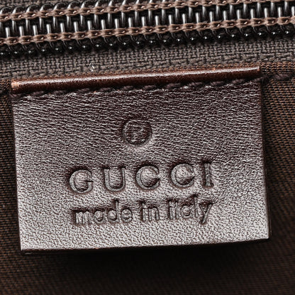 Gucci Monogram Waist Belt Bag Dark Brown 6 of 12