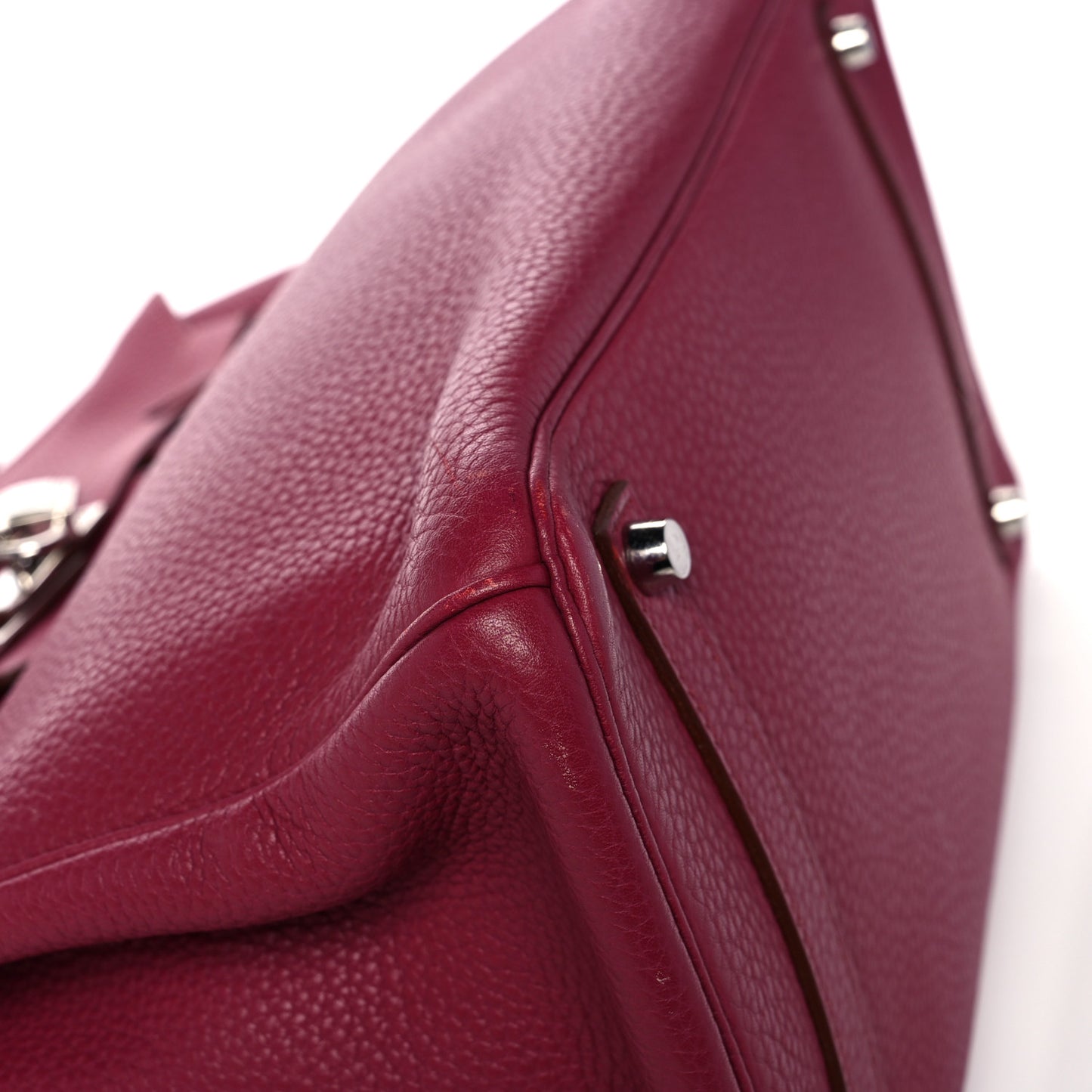 Taurillon Clemence Birkin 35 Rubis