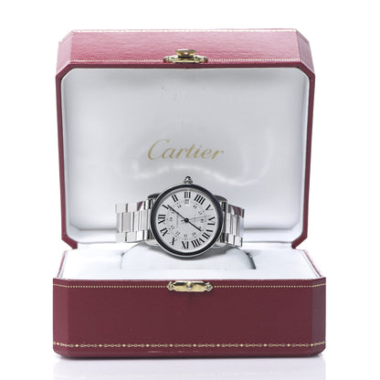 Cartier Stainless Steel 42mm Ronde Solo Automatic Watch 6 of 6
