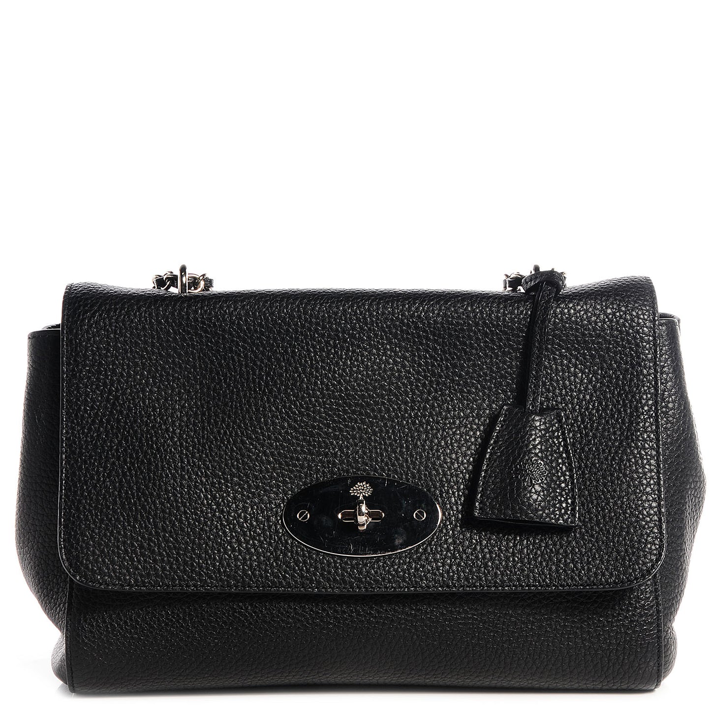 Soft Grain Leather Medium Lily Black