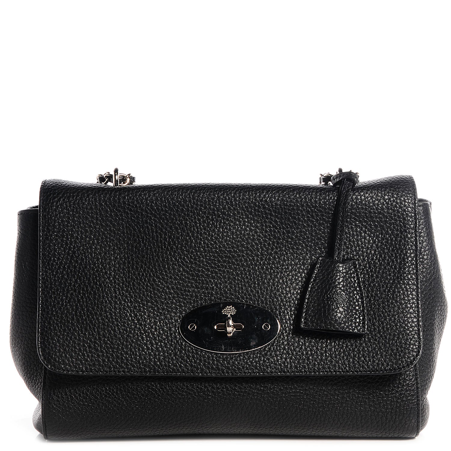 Mulberry Soft Grain Leather Medium Lily Black 1 of 14