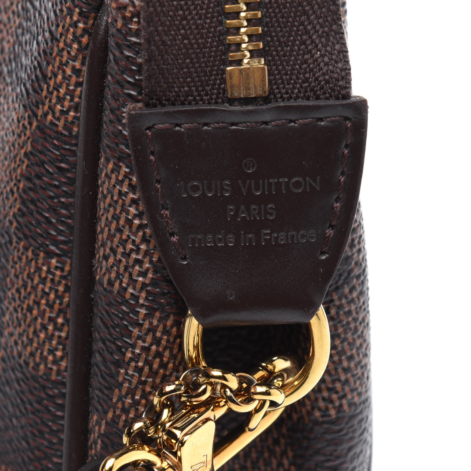Louis Vuitton Damier Ebene Eva Clutch 5 of 13