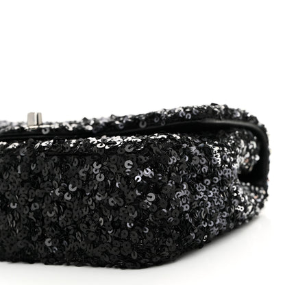 Chanel Shaded Sequins Mini Flap Black 10 of 11
