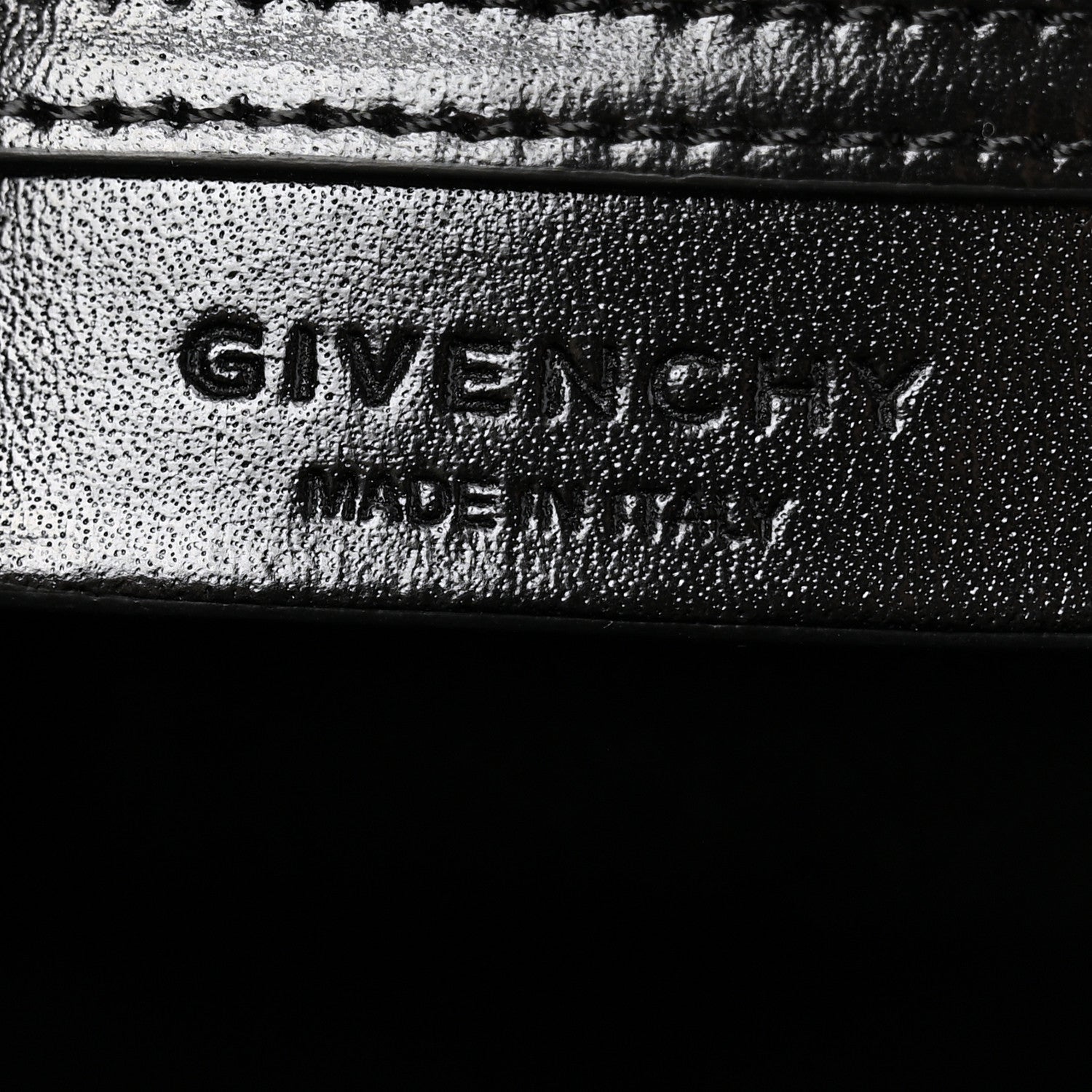 Givenchy Shiny Lord Calfskin Medium Antigona Black 6 of 10