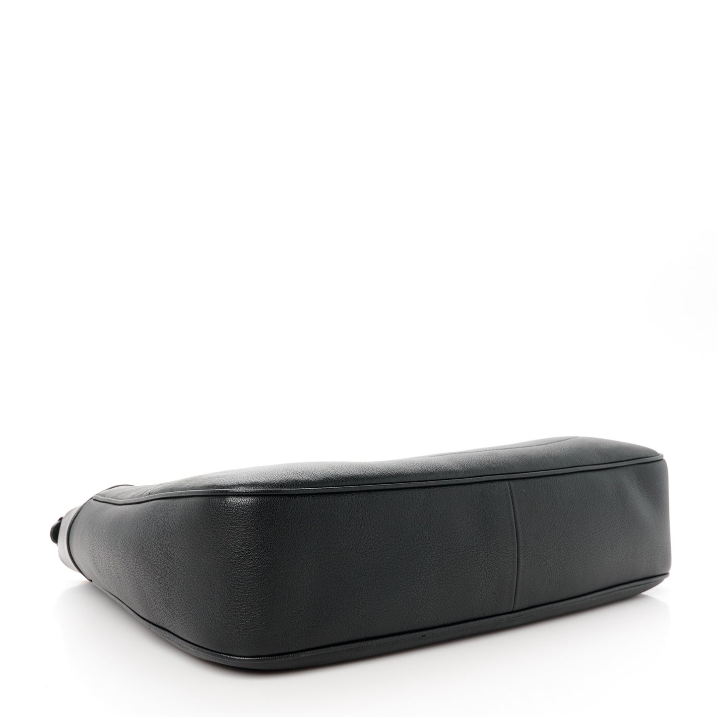 Goatskin Large Aphrodite Shoulder Bag Black