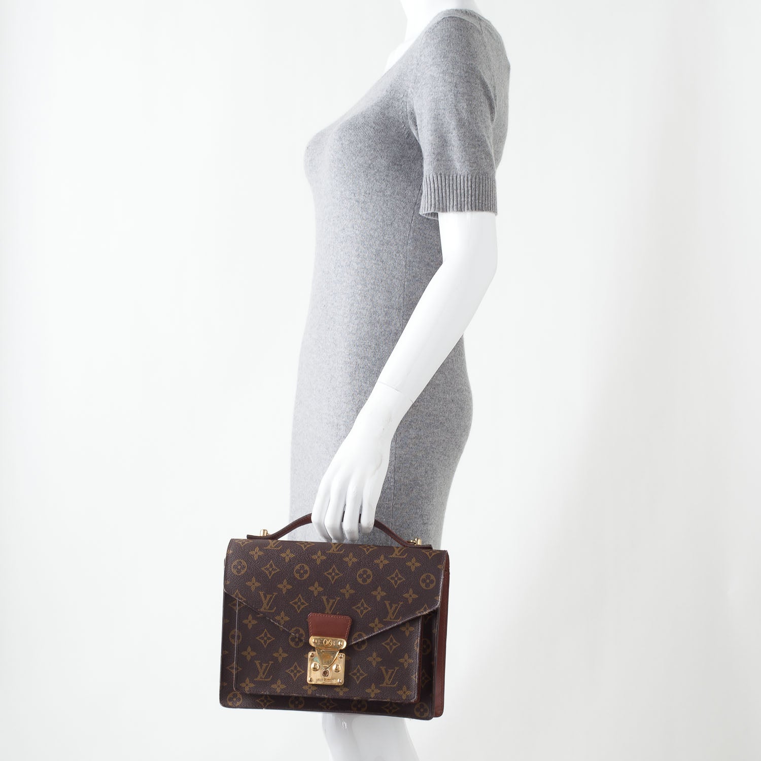 Louis Vuitton Monogram Monceau 28 2 of 10