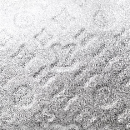 Louis Vuitton Metallic Lambskin Embossed Monogram Coussin PM Silver 8 of 10