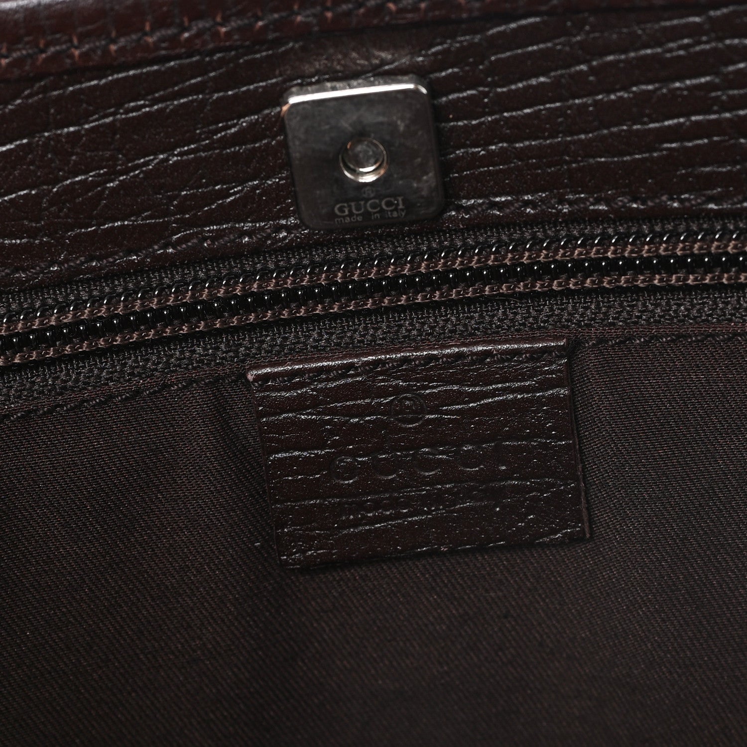 Gucci GG Plus Monogram Medium Joy Tote Dark Brown 6 of 10