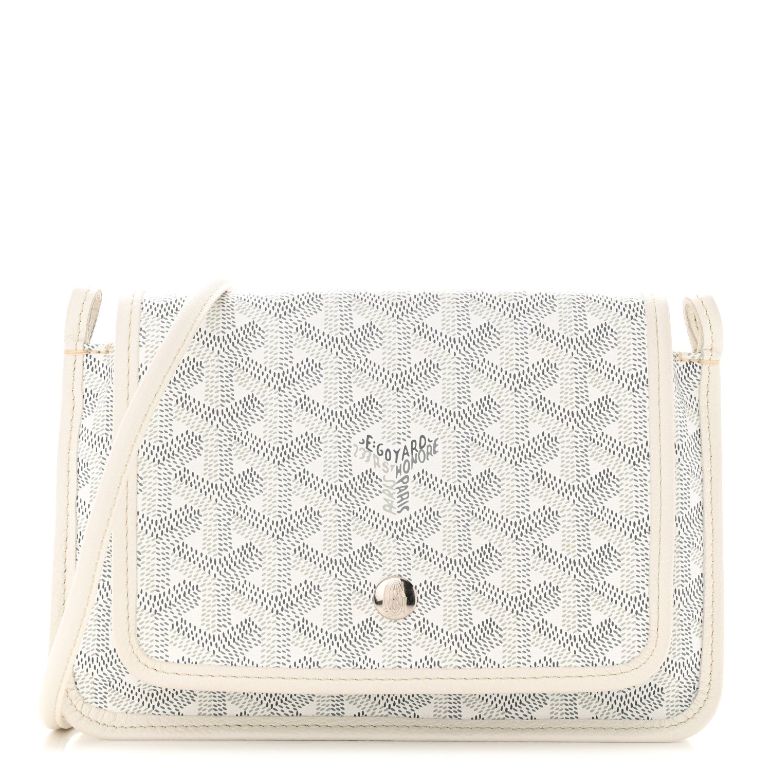 Goyard Goyardine Plumet Wallet Clutch White 1 of 11