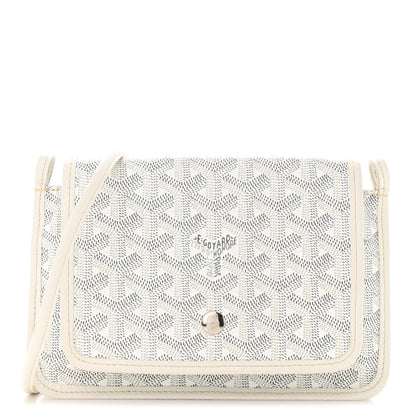Goyard Goyardine Plumet Wallet Clutch White 1 of 11
