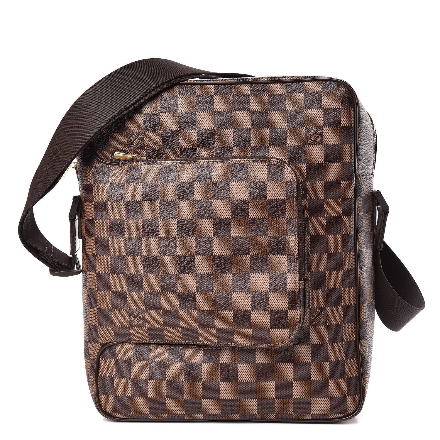 Louis Vuitton Damier Ebene Olav MM Messenger Bag 1 of 9