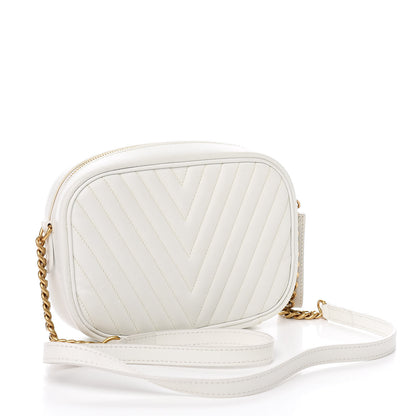 Louis Vuitton Calfskin New Wave Camera Bag White 3 of 11
