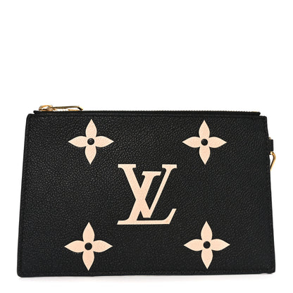Louis Vuitton Empreinte Monogram Giant Neonoe MM Pochette Black Beige 1 of 6