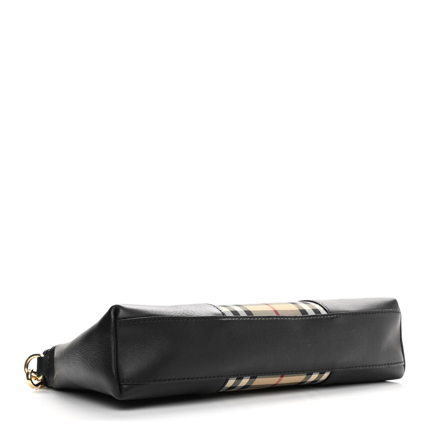 Burberry Horseferry Check Small Chichester Crossbody Clutch Bag Black 4 of 12
