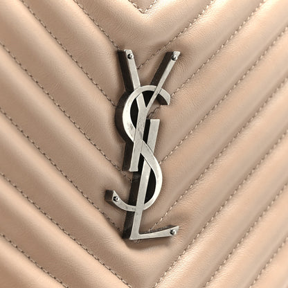 Saint Laurent Calfskin Matelasse Monogram Lou Camera Bag Nude Powder 10 of 10
