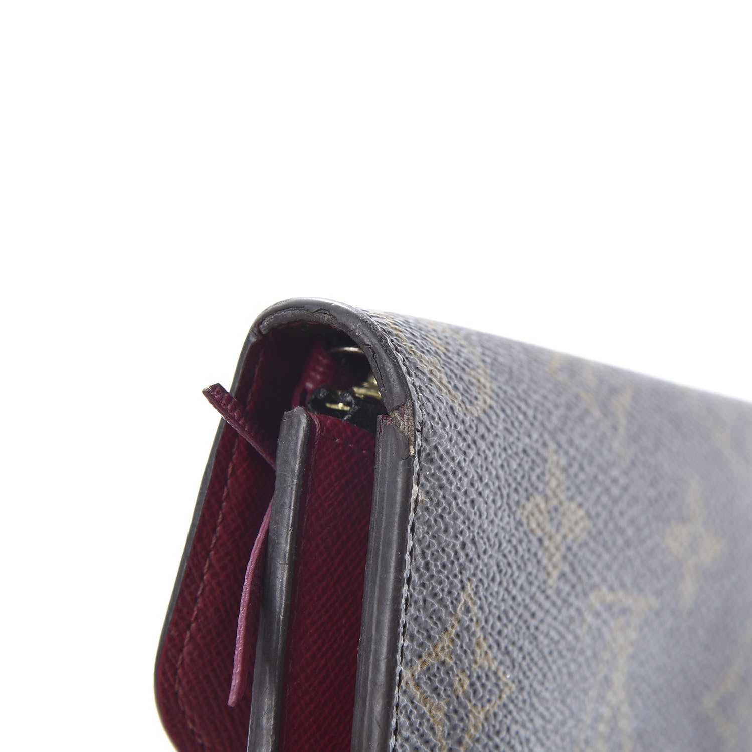 Louis Vuitton Monogram Emilie Wallet Fuchsia 14 of 17