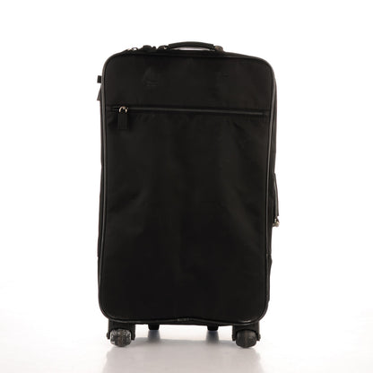 Prada Tessuto Saffiano Trolley Luggage Nero Black 4 of 8
