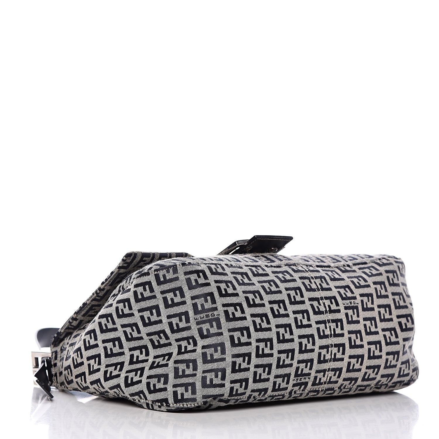 Fendi Zucchino Mama Baguette Navy 4 of 8