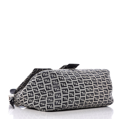 Fendi Zucchino Mama Baguette Navy 4 of 8