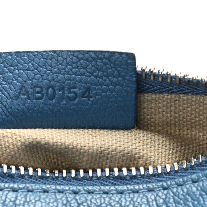 Givenchy Sugar Goatskin Pandora Wristlet Medium Blue 7 of 10