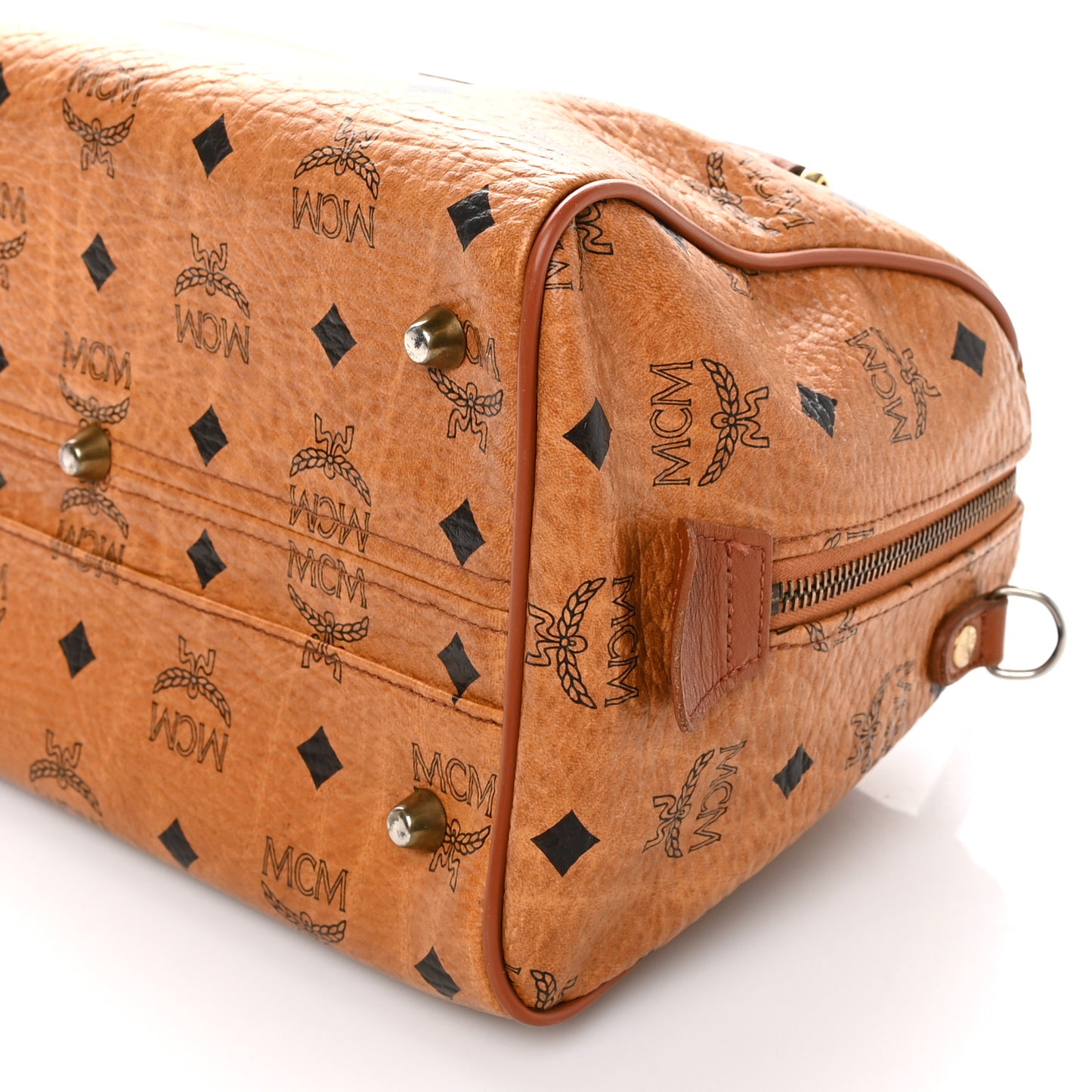 Visetos Essential Boston Bag Cognac
