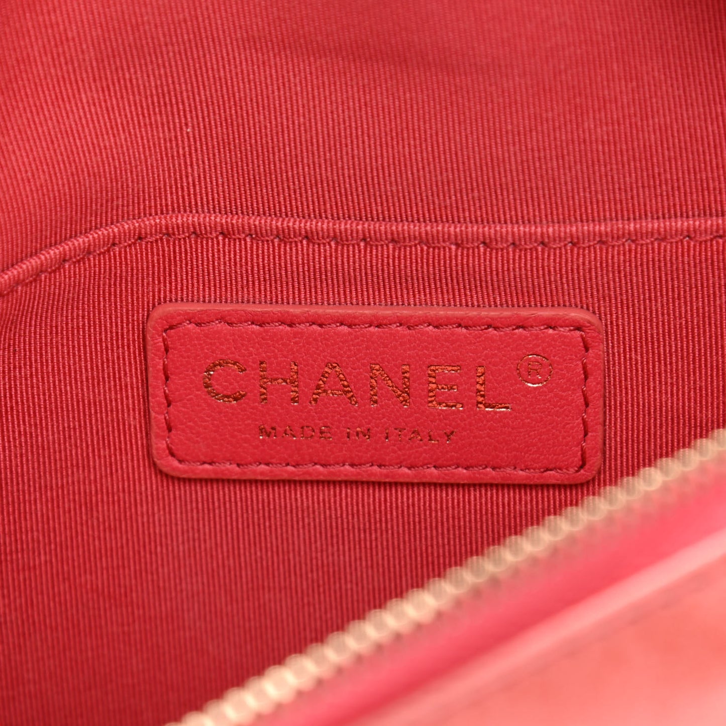 Crumpled Glazed Lambskin Quilted Waist Bag Fanny Pack Pink