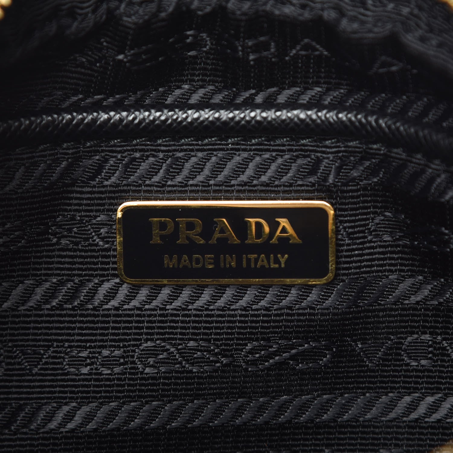 Prada Saffiano Small Camera Crossbody Bag Black 8 of 9
