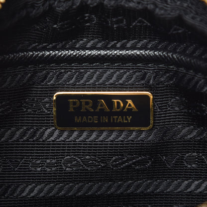 Prada Saffiano Small Camera Crossbody Bag Black 8 of 9