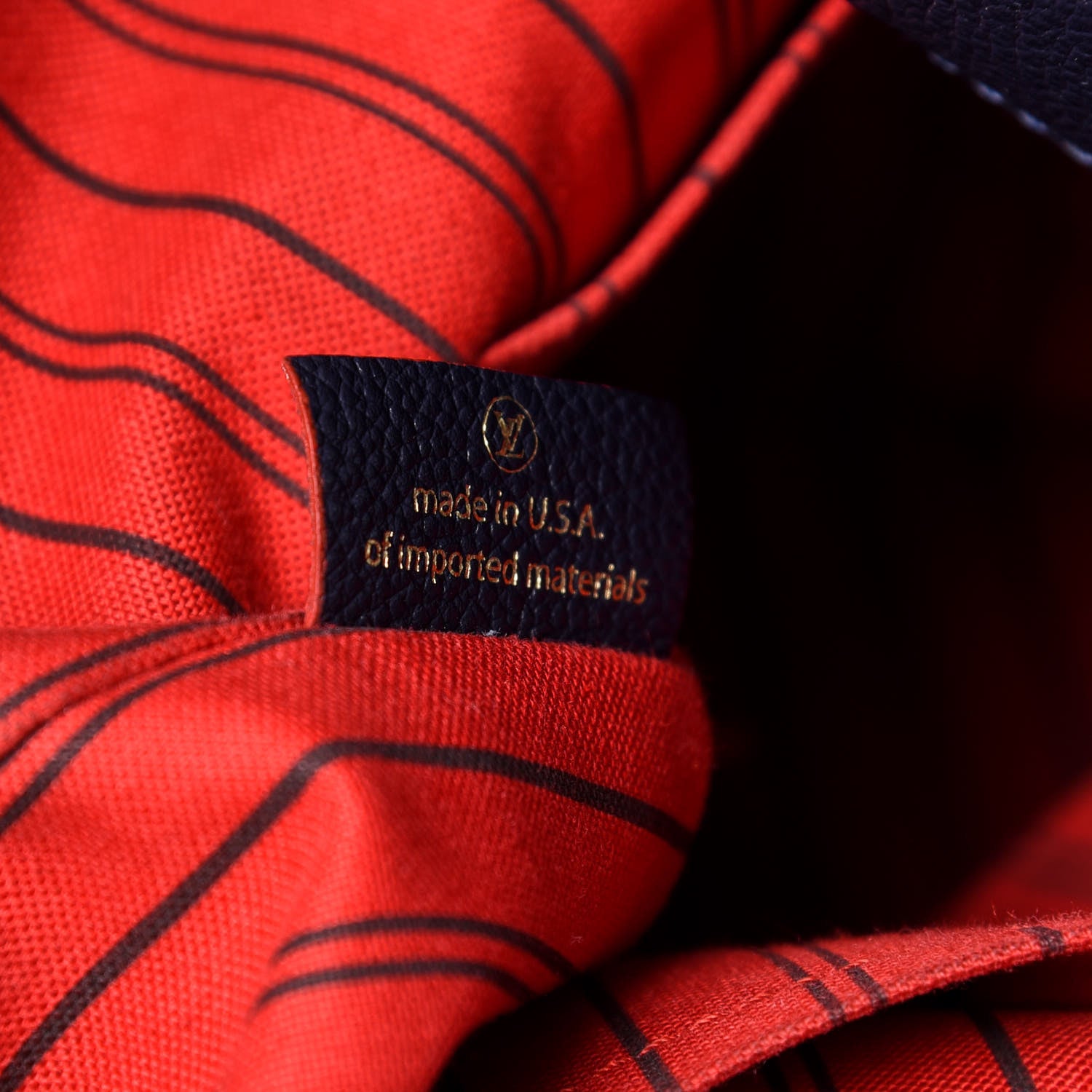 Louis Vuitton Empreinte Melie Marine Rouge 6 of 6