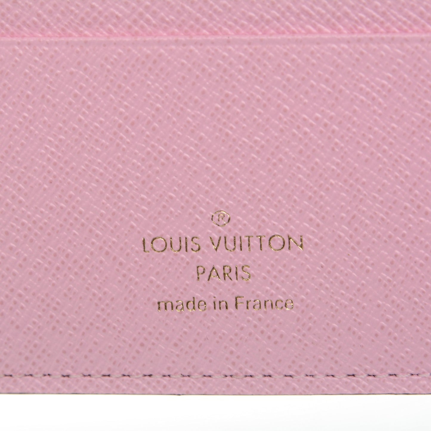 Monogram 2016 Christmas Animation Passport Cover Rose Ballerine