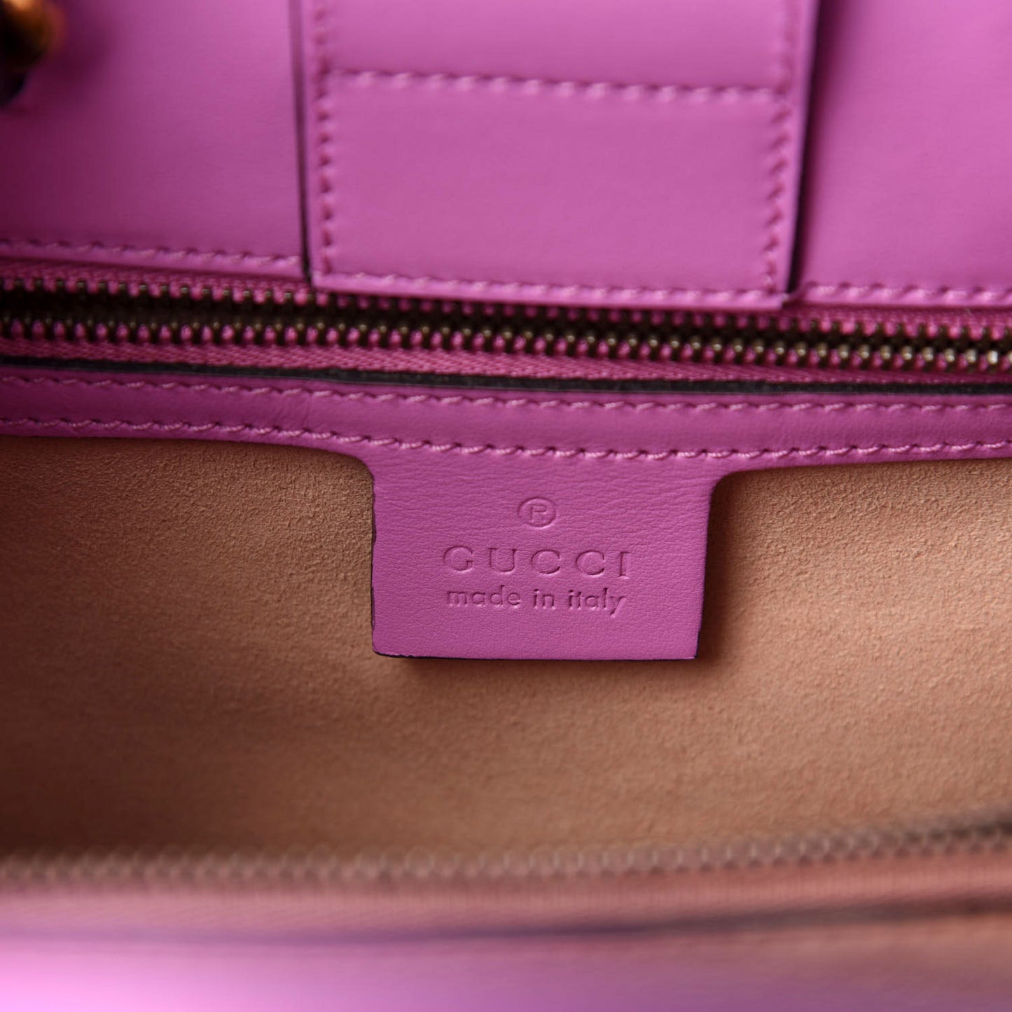 Calfskin Matelasse Small GG Marmont Tote Candy Mousse
