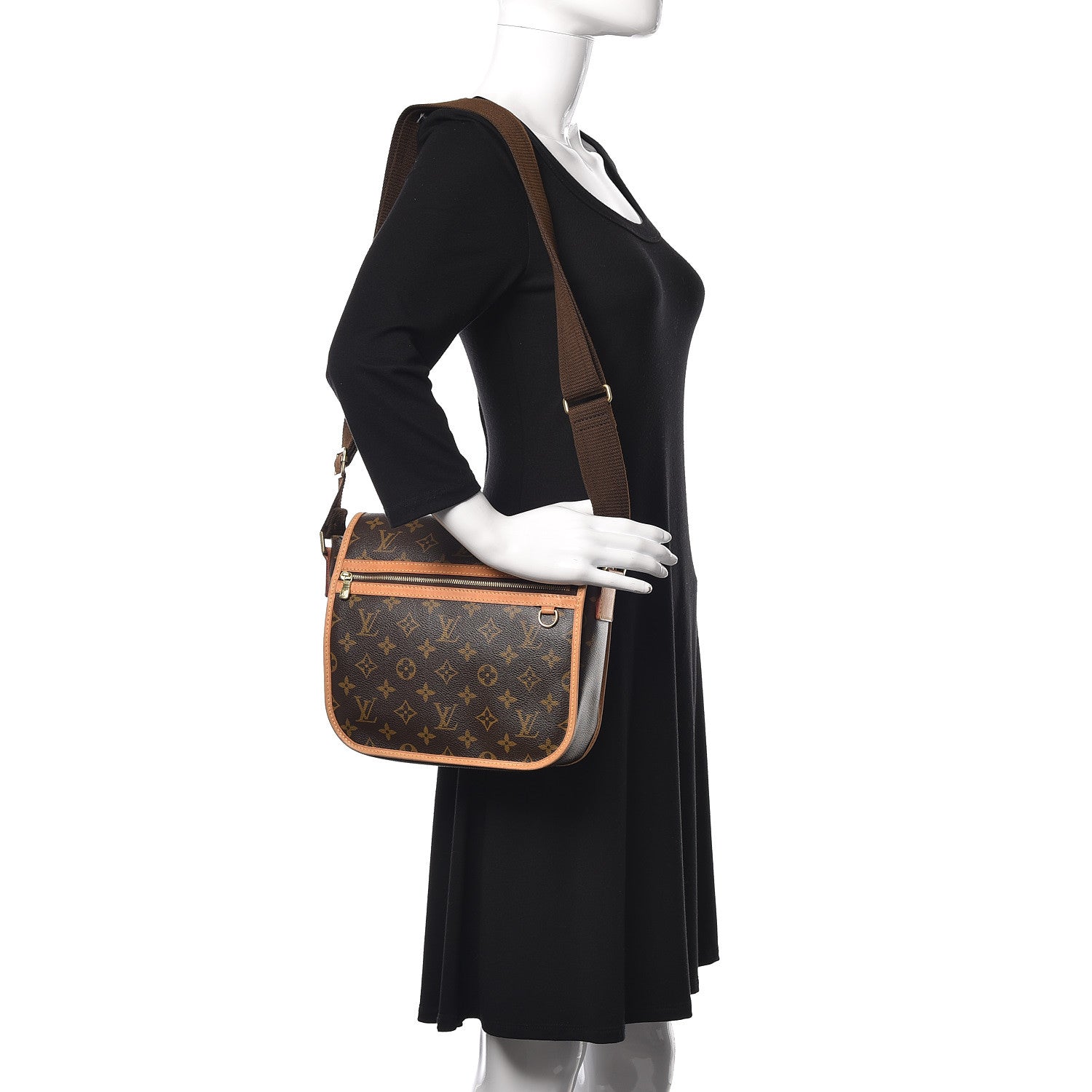 Louis Vuitton Monogram Bosphore PM Messenger 2 of 12