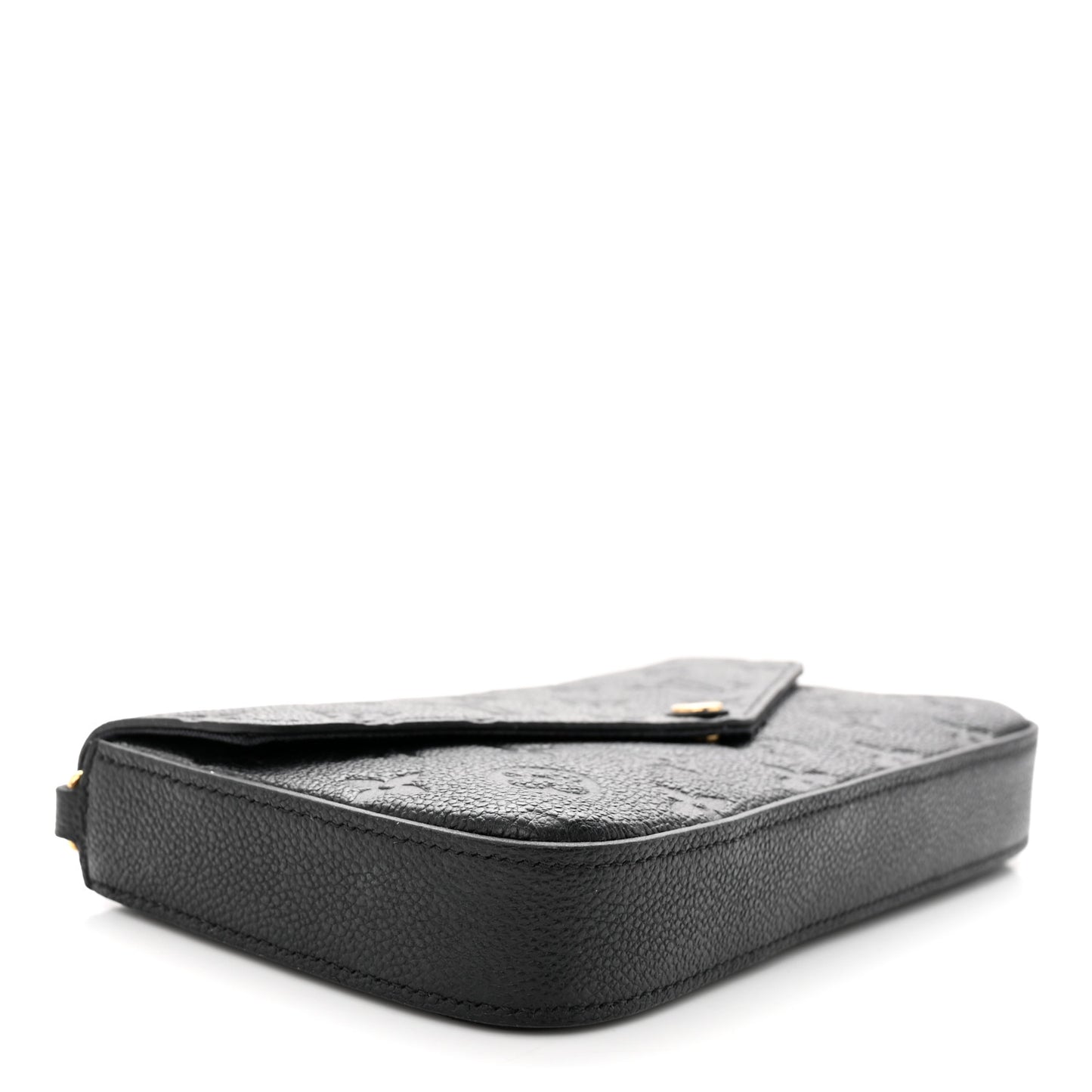 Empreinte Pochette Felicie Chain Wallet Black