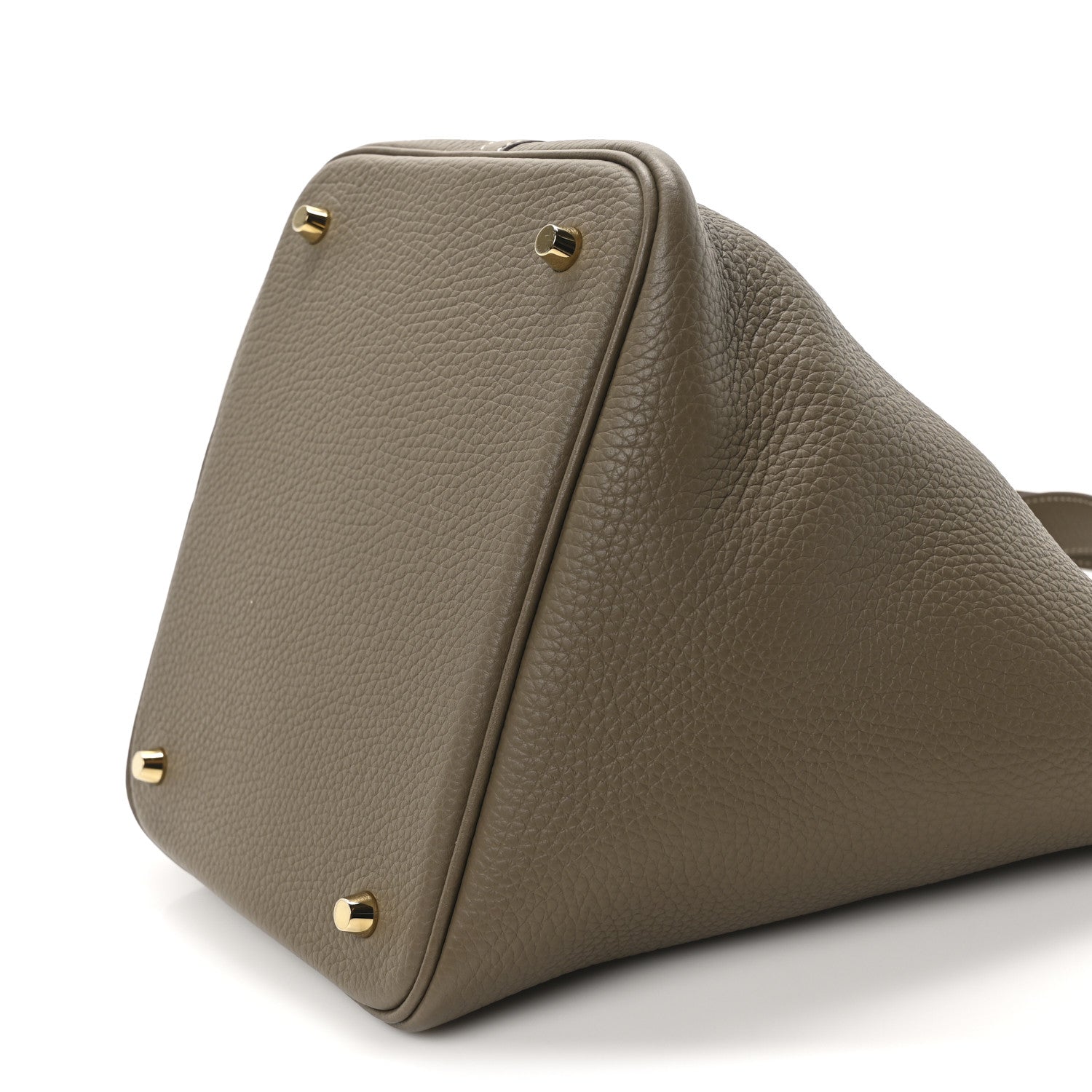 Hermes Taurillon Clemence Picotin Lock 22 MM Etoupe 10 of 10