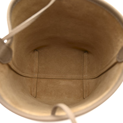 The Row Grained Calfskin Small N/S Park Tote Dark Taupe 5 of 9