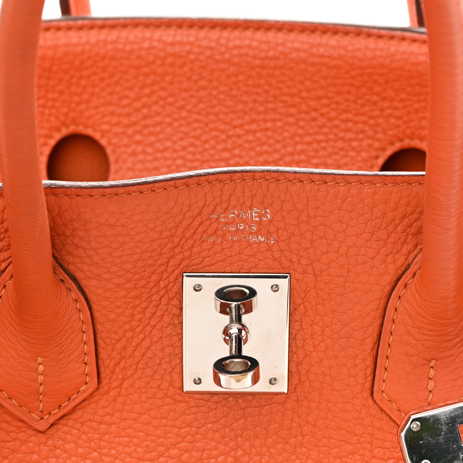 Hermes Togo Birkin 35 Orange 6 of 21