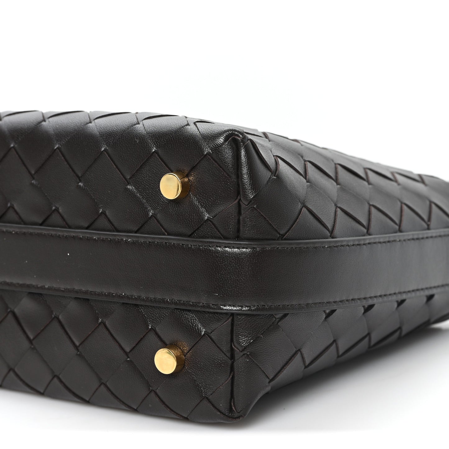 Calfskin Nappa Intrecciato Mini Wallace Fondant