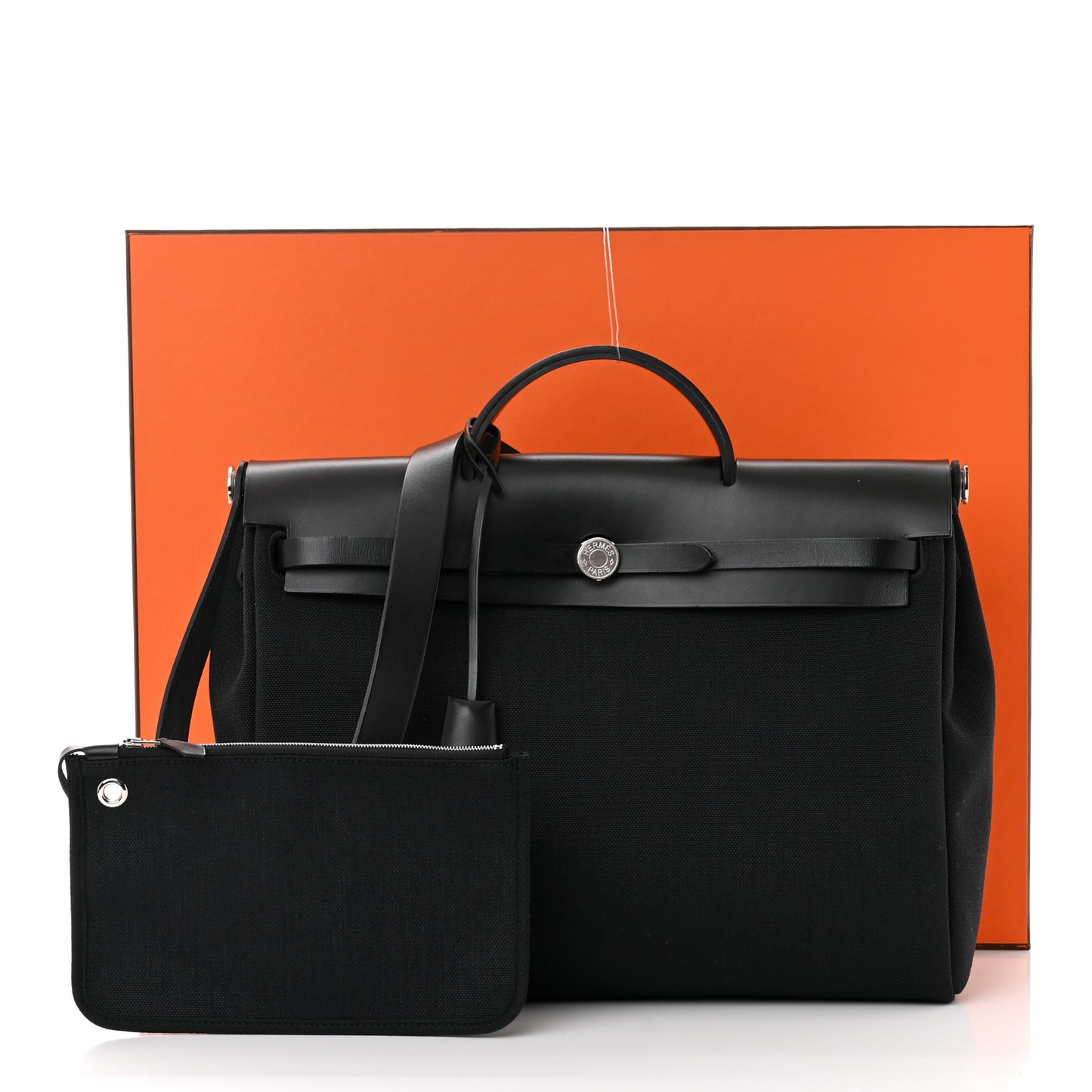 Military Toile Vache Hunter Herbag Messenger 39 Black