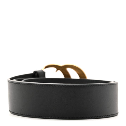Gucci Calfskin Double G 30mm Belt 70 28 Black 2 of 5