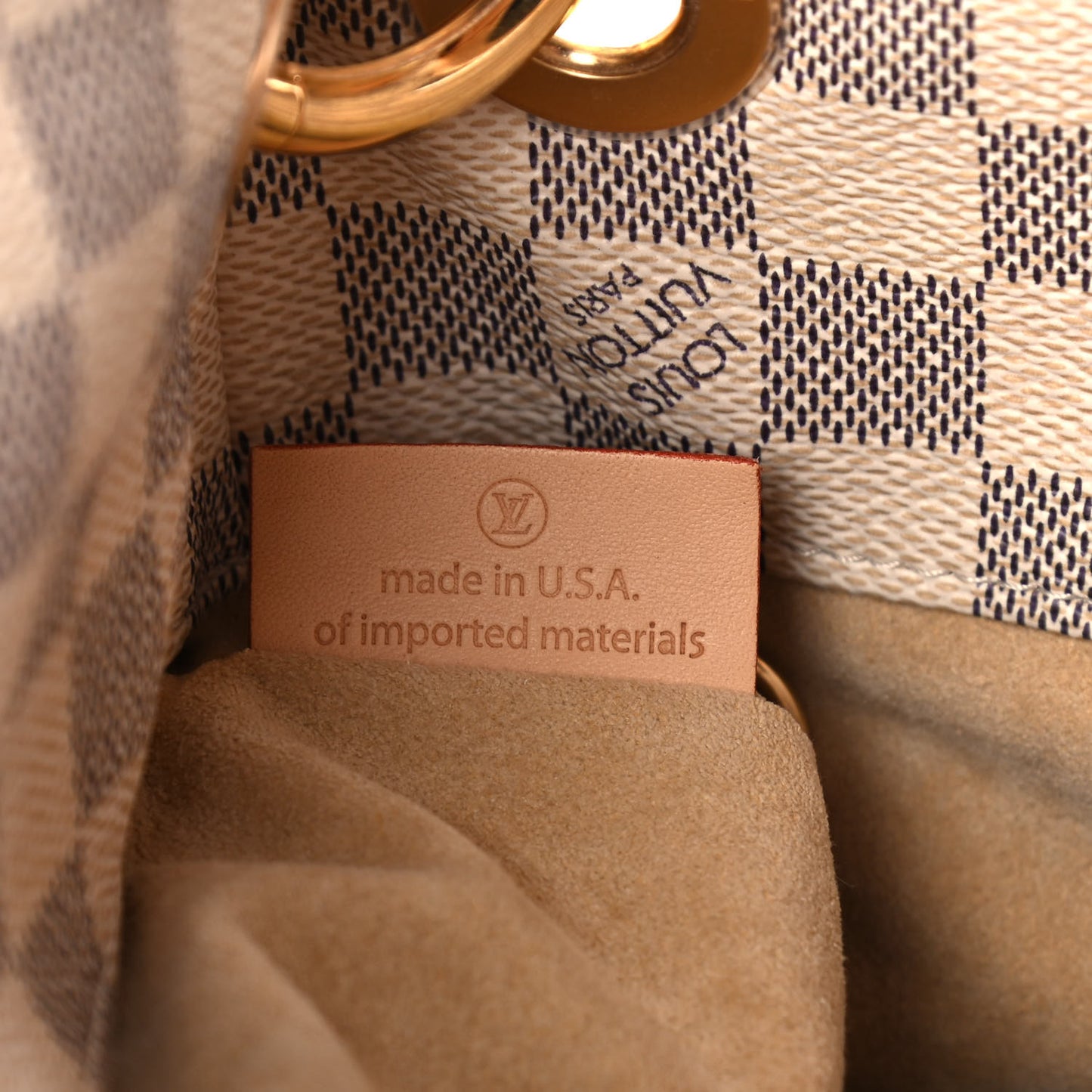 Damier Azur Artsy MM