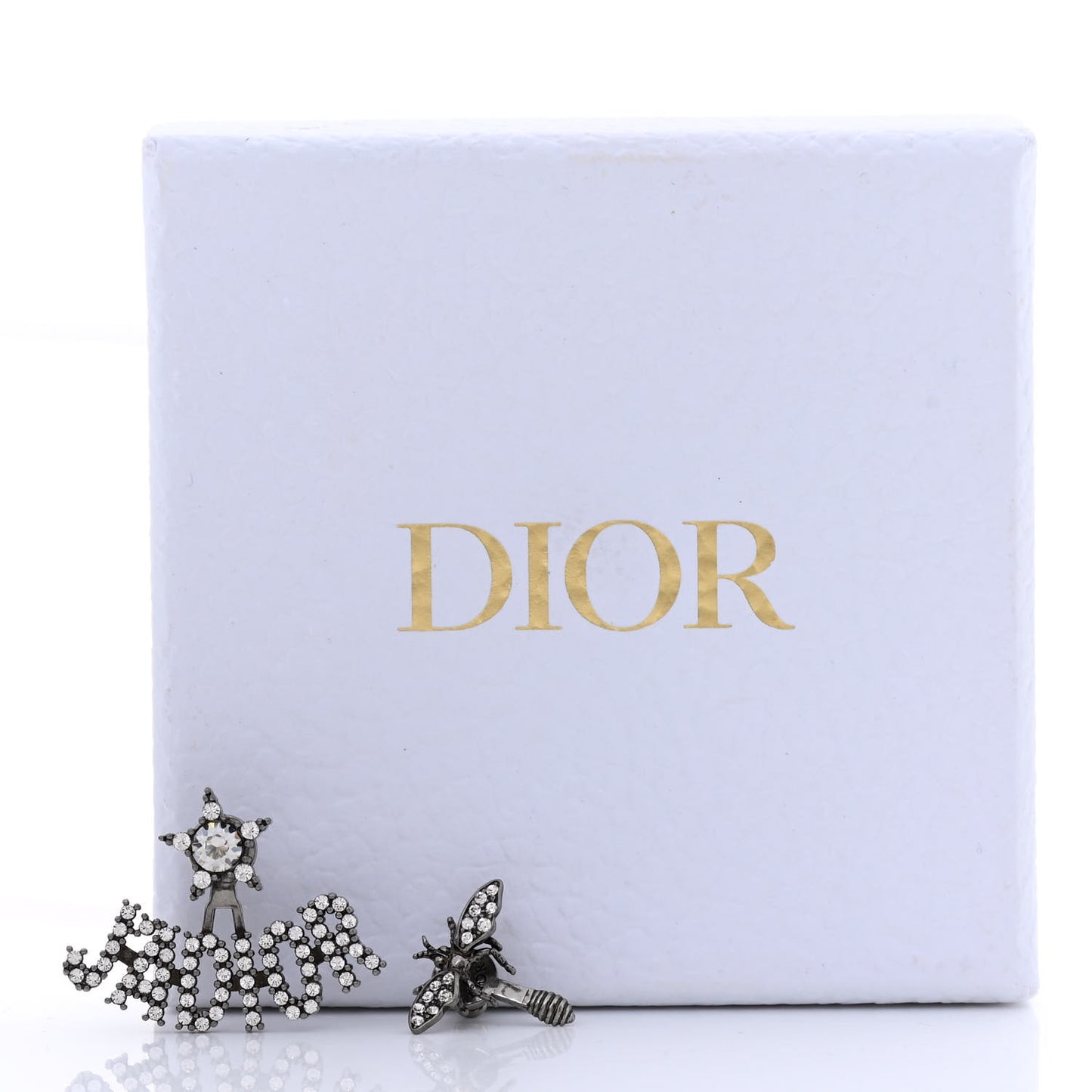 Palladium Crystal J'adior Earrings