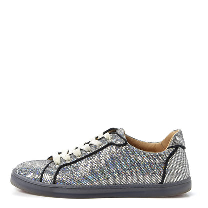 Christian Louboutin Seava Glitter Disco Ball Flat Sneakers 36 Multicolor 1 of 10
